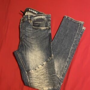 DIVIDED Blue Skinny Men Jeans Sz US31